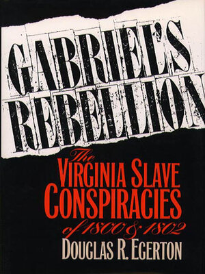 cover image of Gabriel's Rebellion